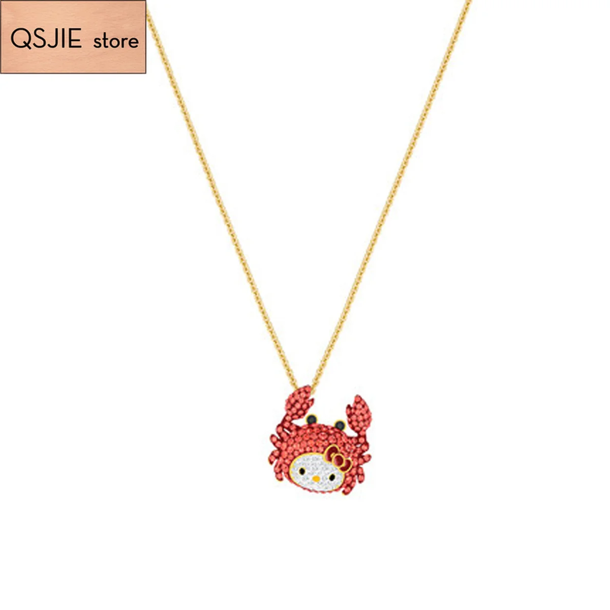 2022 High-quality SWA Sweet Girl's lively, lively and exquisite necklace Charming fashion jewelry
2022 High-quality SWA Sweet Girl's lively, lively and exquisite necklace Charming fashion jewelry