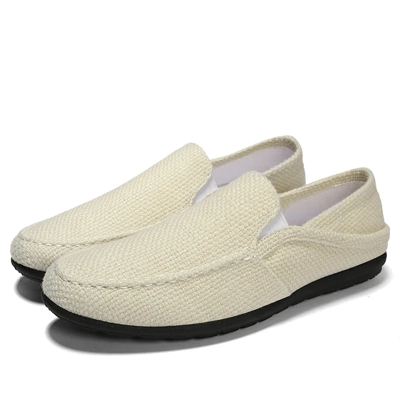 2021 Summer Leather Pea Shoes New Men's Fashion Loafers Driving Casual Men's Shoes