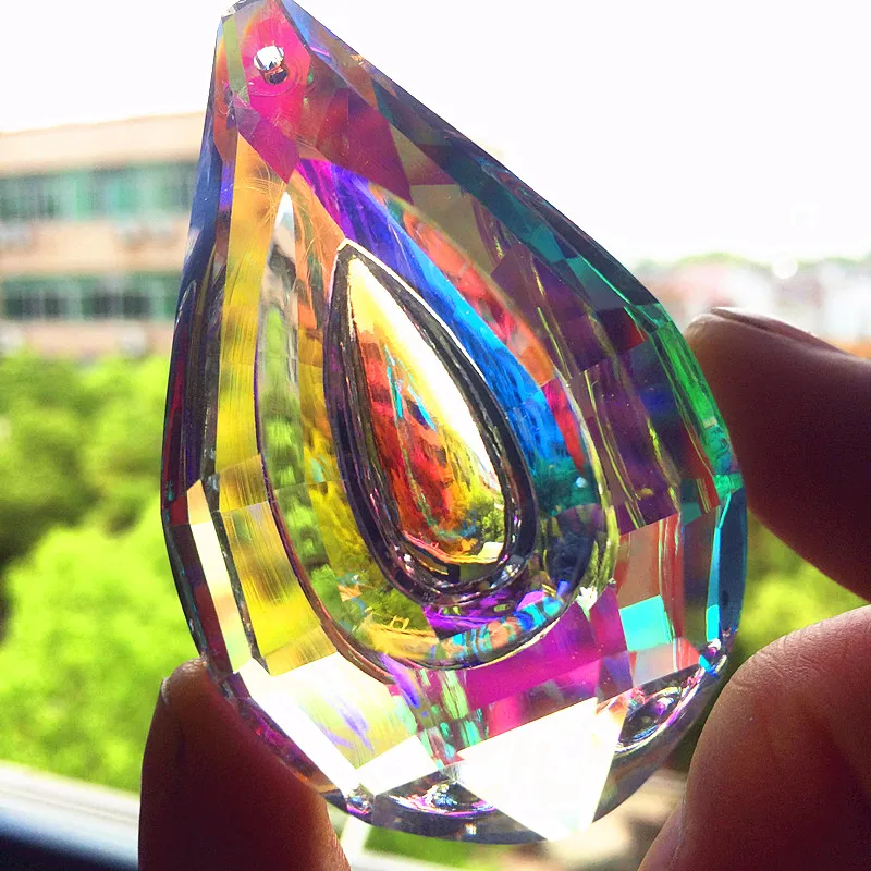 Hot Selling 1pc 63mm Multicolor & Shape (Free Rings) Crystal Chandelier Pendants / Crystal Lighting Parts/ Crystal Suncatchers
Hot Selling 1pc 63mm Multicolor & Shape (Free Rings) Crystal Chandelier Pendants / Crystal Lighting Parts/ Crystal Suncatchers
