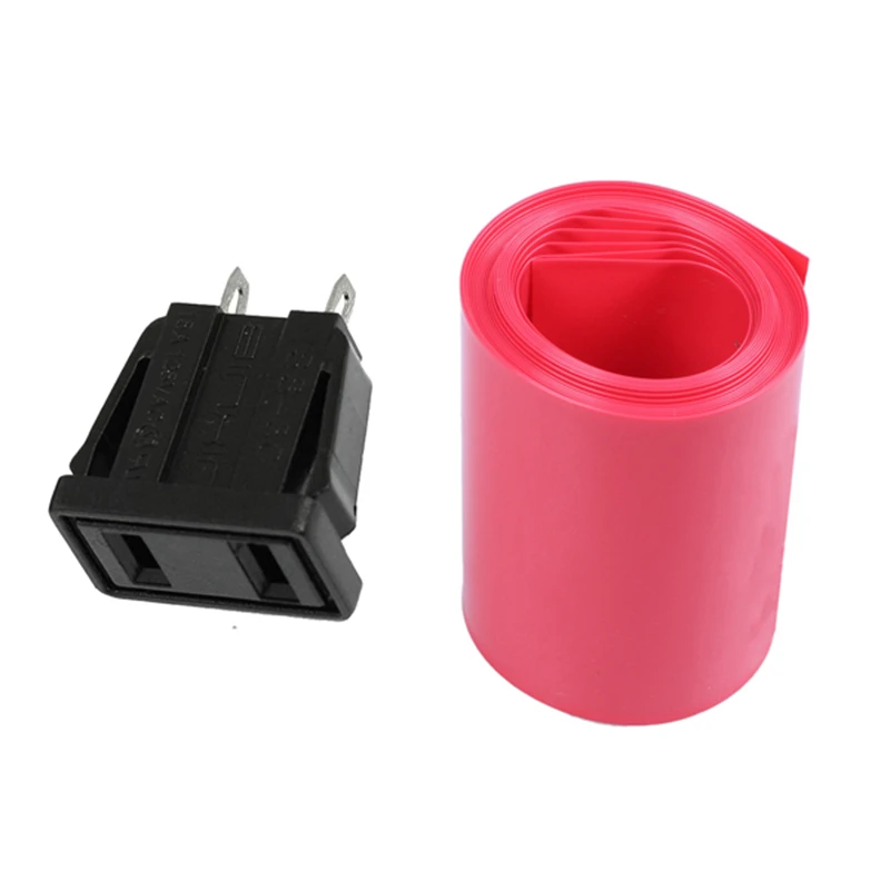 10 X US Type AC Power Socket Outlet AC 125V 15A & 1Pcs 2M 50Mm Width PVC Heat Shrink Wrap Tube Red For 2 X 18650 Battery
10 X US Type AC Power Socket Outlet AC 125V 15A & 1Pcs 2M 50Mm Width PVC Heat Shrink Wrap Tube Red For 2 X 18650 Battery