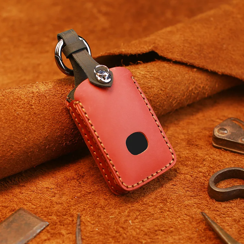 Crazy Horse Leather Auto Car Styling Key Case for Mazda 3 Alexa CX4 CX5 CX8 2018-2020 Car Holder Shell Remote Cover Keychain
Crazy Horse Leather Auto Car Styling Key Case for Mazda 3 Alexa CX4 CX5 CX8 2018-2020 Car Holder Shell Remote Cover Keychain
