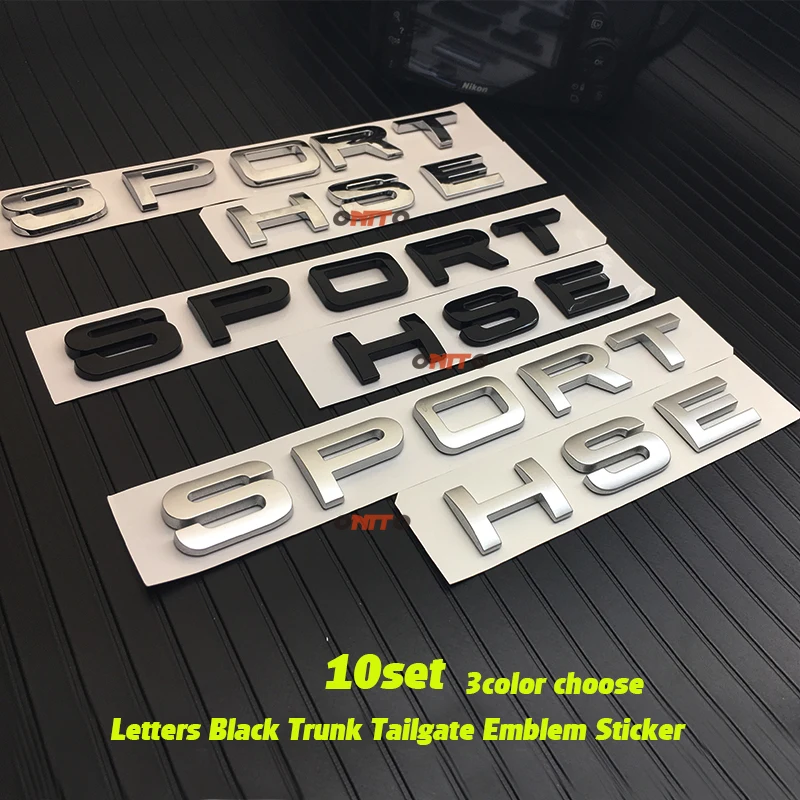 10set for Rover Wind Chery Rover Range Abs Hse Sport Trunk Letters Emblem Badge Car Styling Refitting Trunk Decal Label
10set for Rover Wind Chery Rover Range Abs Hse Sport Trunk Letters Emblem Badge Car Styling Refitting Trunk Decal Label