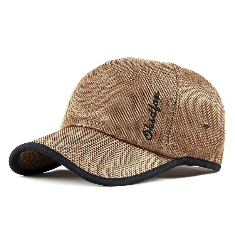 Hollow mesh baseball cap outdoor sports sunscreen hat beach men's hat fashion
Hollow mesh baseball cap outdoor sports sunscreen hat beach men's hat fashion