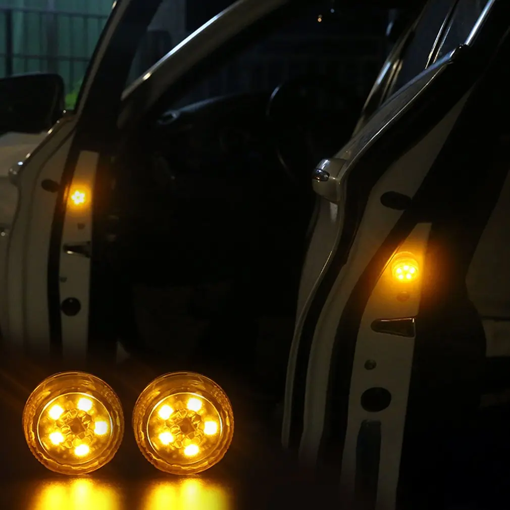 2PCS LED warning light Free modification wireless Car-Styling LED Light Anti Collision Car Door Light Car Led LightCar Accessory
2PCS LED warning light Free modification wireless Car-Styling LED Light Anti Collision Car Door Light Car Led LightCar Accessory
