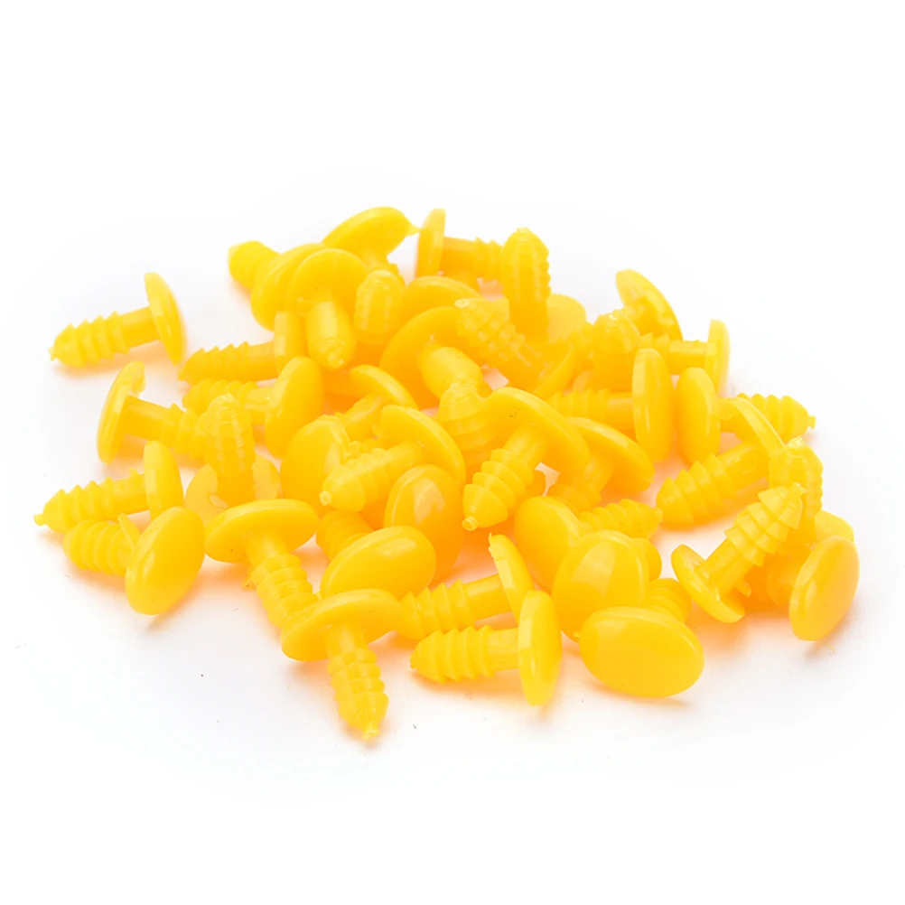 New DIY 9*12mm DIY 100pcs Plastic Noses Buttons Eyes For Bear Toy Safety Nose Dolls Toys Accessories
New DIY 9*12mm DIY 100pcs Plastic Noses Buttons Eyes For Bear Toy Safety Nose Dolls Toys Accessories