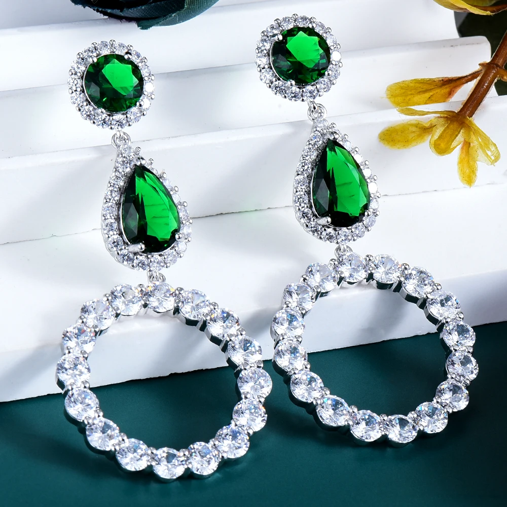 KellyBola Exclusive Gorgeous High Quality Zircon Bridal Geometric Crystal Pendant Earrings Women's Wedding Daily Anniversary Hot
KellyBola Exclusive Gorgeous High Quality Zircon Bridal Geometric Crystal Pendant Earrings Women's Wedding Daily Anniversary Hot