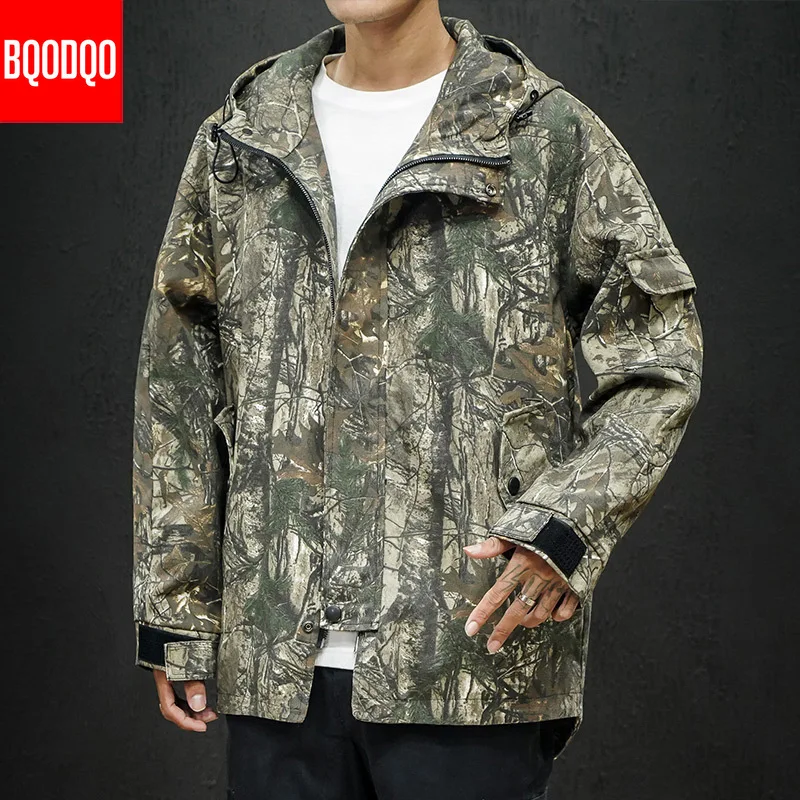 Camouflage Cotton Casual Jacket Coat Autumn Hooded Military Streetwear Jackets Fashion Army Hip Hop Men's Windbreakers PLUS SIZE
Camouflage Cotton Casual Jacket Coat Autumn Hooded Military Streetwear Jackets Fashion Army Hip Hop Men's Windbreakers PLUS SIZE