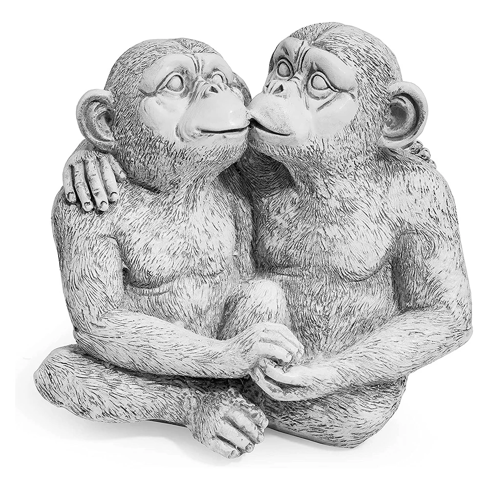 Ingenious Monkey Model Ornament Creative Resin Monkey Figurine Statue Household Desktop Miniature Sculpture Layout
Ingenious Monkey Model Ornament Creative Resin Monkey Figurine Statue Household Desktop Miniature Sculpture Layout