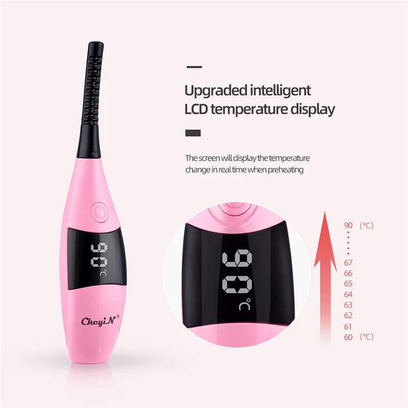 Electric Eyelash Curler USB Rechargeable Electric Heated Eyelash Long-Lasting Electric Ironing Eyelash Curler Makeup Curling
Electric Eyelash Curler USB Rechargeable Electric Heated Eyelash Long-Lasting Electric Ironing Eyelash Curler Makeup Curling