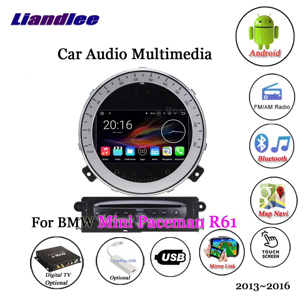 Car Android Multimedia Player Carplay For BMW Mini Paceman R61 2013-2016 Radio Stereo GPS Navigation
Car Android Multimedia Player Carplay For BMW Mini Paceman R61 2013-2016 Radio Stereo GPS Navigation