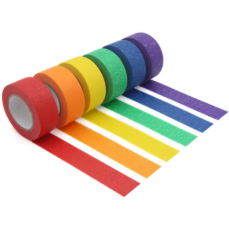 20m Colored Masking Tape Colored Painters Tape for Arts & Crafts Labeling or Coding Art Supplies for Wedding Decorations
20m Colored Masking Tape Colored Painters Tape for Arts & Crafts Labeling or Coding Art Supplies for Wedding Decorations