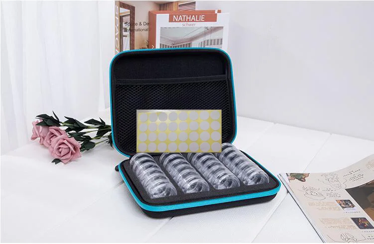 7 Colors 24 Bottles Diamond Painting Box Tool Container Storage Box Carry Case Holder Hand Bag Zipper Cross Stitch Accessories
7 Colors 24 Bottles Diamond Painting Box Tool Container Storage Box Carry Case Holder Hand Bag Zipper Cross Stitch Accessories