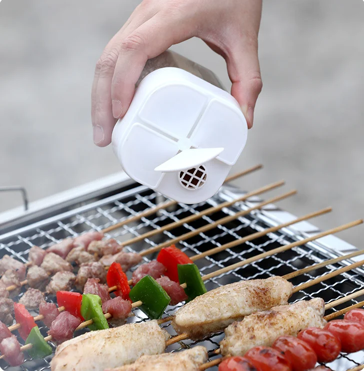 4 In 1 Salt And Pepper Shakers Spice Organizer Container Seasoning Jar BBQ Condiment Jar Kitchen Spice Jar Kitchen Accessories
4 In 1 Salt And Pepper Shakers Spice Organizer Container Seasoning Jar BBQ Condiment Jar Kitchen Spice Jar Kitchen Accessories