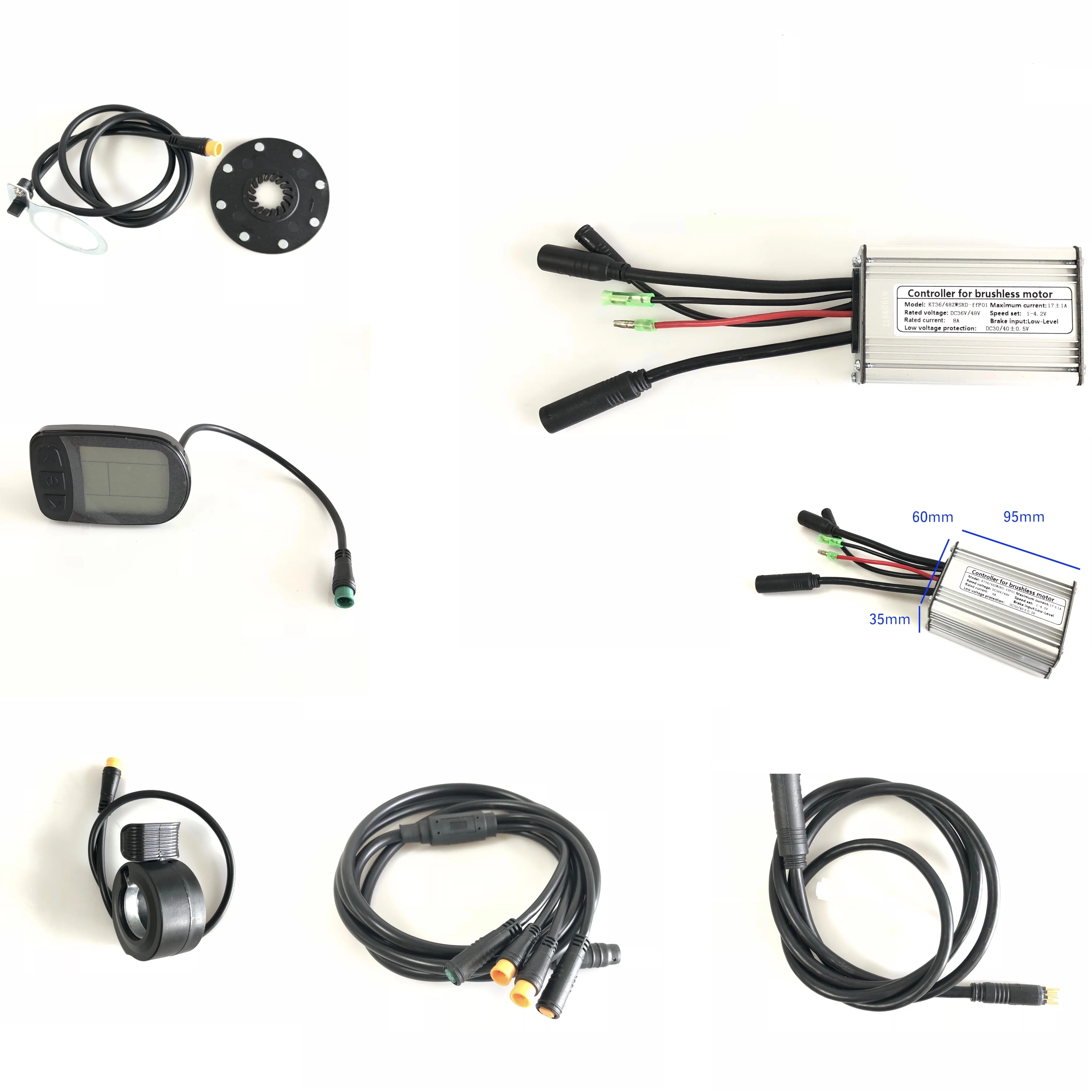 KT Controller Full Waterproof 36V/48V 17A Dual Voltage Controller Kit With LCD 5
KT Controller Full Waterproof 36V/48V 17A Dual Voltage Controller Kit With LCD 5