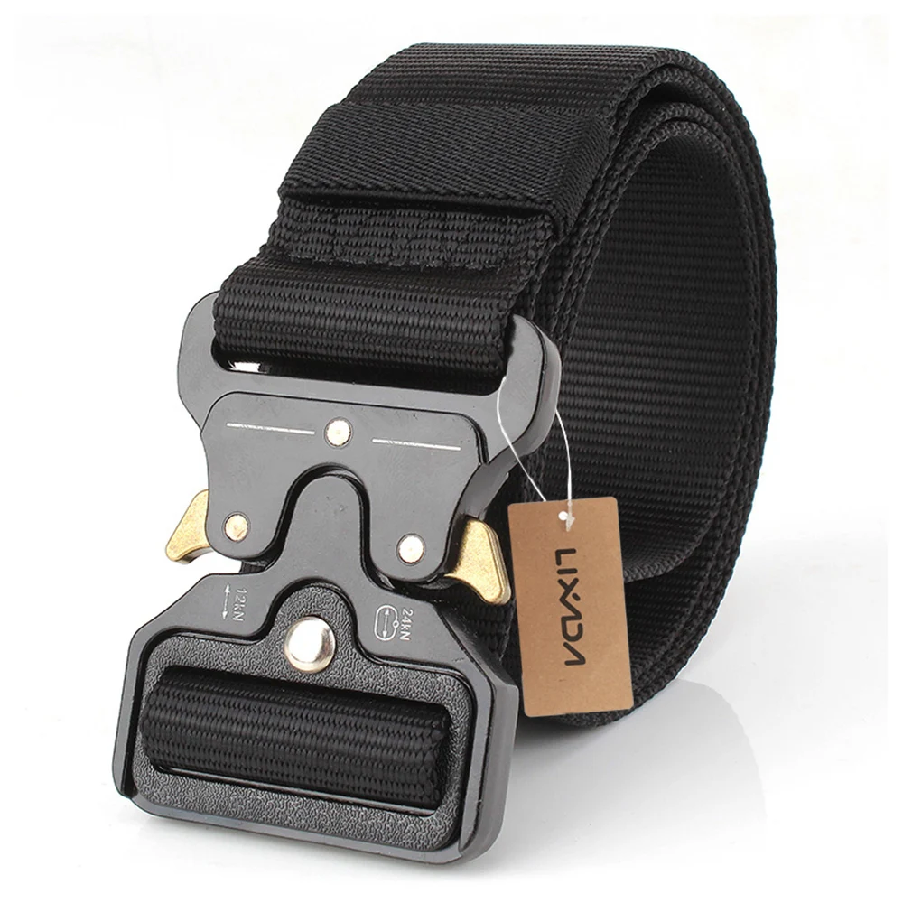 Lixada Tactical Belts Nylon Military Waist Belt with Metal Buckle Adjustable Heavy Duty Training Waist Belt Hunting Accessories
Lixada Tactical Belts Nylon Military Waist Belt with Metal Buckle Adjustable Heavy Duty Training Waist Belt Hunting Accessories