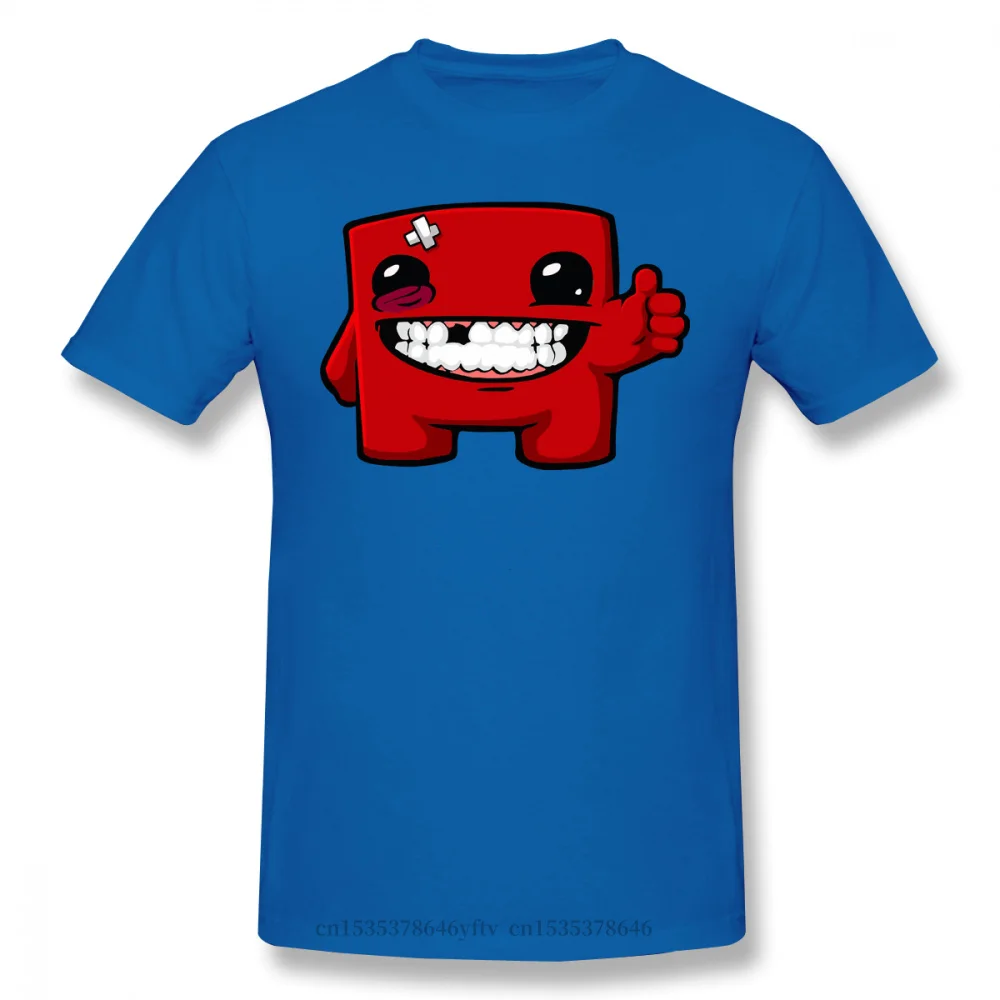 2021 Leisure Fashion 100% cotton T-shirt Men Super Meat Boy Bandage Girl Game s Funny Tops Cool Pure Harajuku
2021 Leisure Fashion 100% cotton T-shirt Men Super Meat Boy Bandage Girl Game s Funny Tops Cool Pure Harajuku