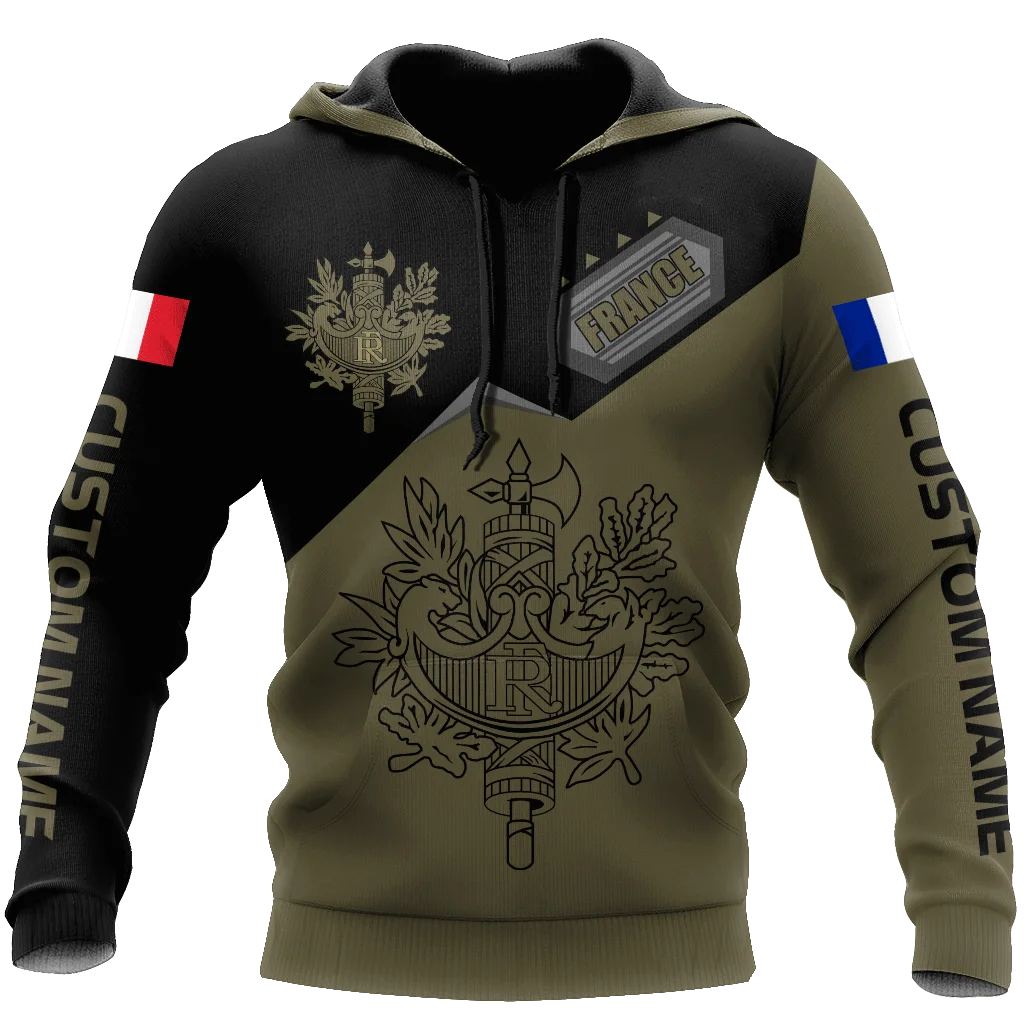 Spring and Autumn Men's and Women's New Fashion Casual Hoodie Personalized France Army 3D All Over Printed Jacket/Zipper - 04
Spring and Autumn Men's and Women's New Fashion Casual Hoodie Personalized France Army 3D All Over Printed Jacket/Zipper - 04