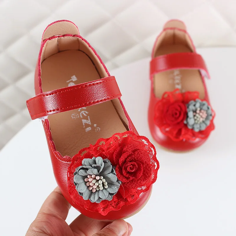 2021 Girl New Spring Lace Flower Princess Shoes Kids Fashion Hook & Loop Casual Shoes Children's Baby Soft Sole Shoes Size 21-30
2021 Girl New Spring Lace Flower Princess Shoes Kids Fashion Hook & Loop Casual Shoes Children's Baby Soft Sole Shoes Size 21-30