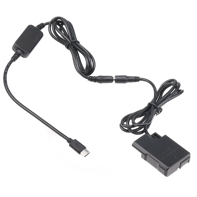 Type-C USB to EN-EL14 Dummy Battery Adapter Cable for Nikon D3100 D3200 D3400 D3500 D5100 D5200 D5300 D5400
Type-C USB to EN-EL14 Dummy Battery Adapter Cable for Nikon D3100 D3200 D3400 D3500 D5100 D5200 D5300 D5400