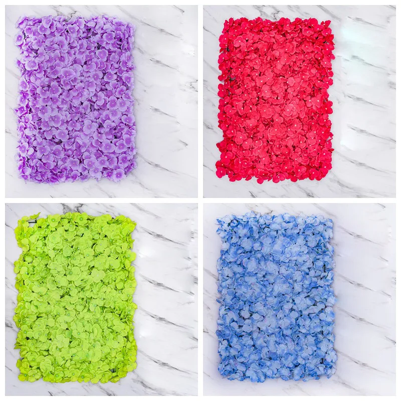 Artificial Silk Hydrangea Flower Wall Panels Wedding Decoration Backdrop Home Decor Living Room Fake Flower
Artificial Silk Hydrangea Flower Wall Panels Wedding Decoration Backdrop Home Decor Living Room Fake Flower