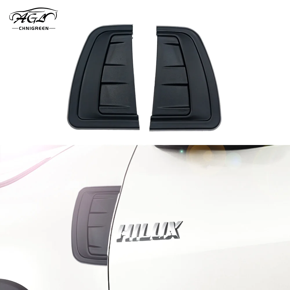 for Toyota Hilux Revo 2015-2021 SR5 M70 M80 2pcs Black Side Light Cover Decorator Exterior Accessories
for Toyota Hilux Revo 2015-2021 SR5 M70 M80 2pcs Black Side Light Cover Decorator Exterior Accessories