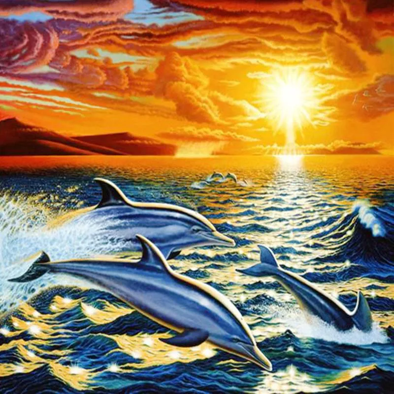 5d Diamond Painting Seascape Sunset NEW Mosaic Cross Stitch DIY Diamond Embroidery Dolphin Animal Rhinestone Room Decor Art O43
5d Diamond Painting Seascape Sunset NEW Mosaic Cross Stitch DIY Diamond Embroidery Dolphin Animal Rhinestone Room Decor Art O43