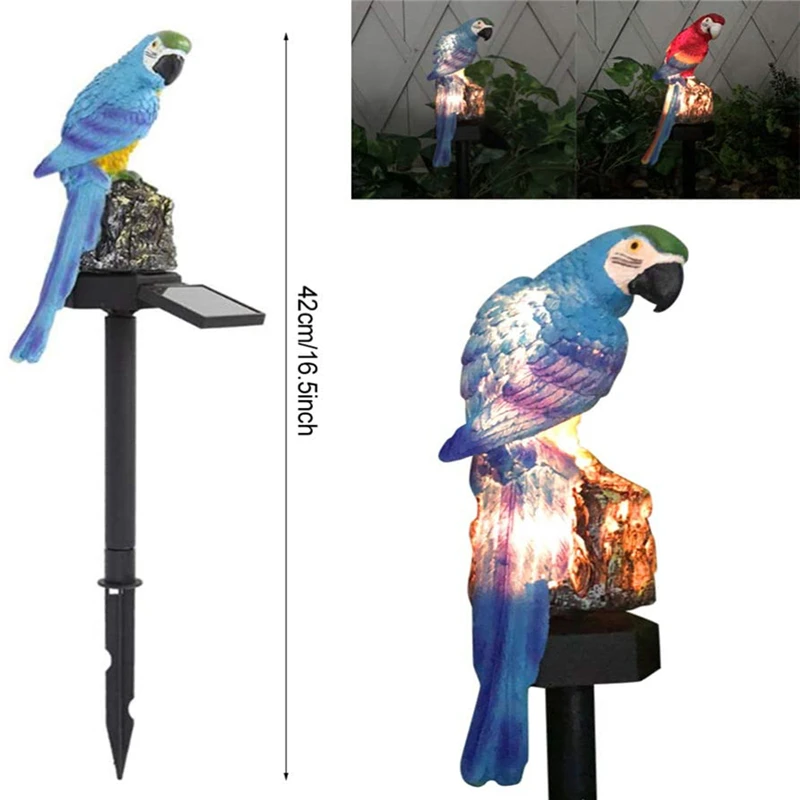 Parrot LED Solar Light Outdoor Solar Lamp Owl Garden Light Waterproof Lawn Landscape Yard Street Lamp Fairy Night Light Decor
Parrot LED Solar Light Outdoor Solar Lamp Owl Garden Light Waterproof Lawn Landscape Yard Street Lamp Fairy Night Light Decor