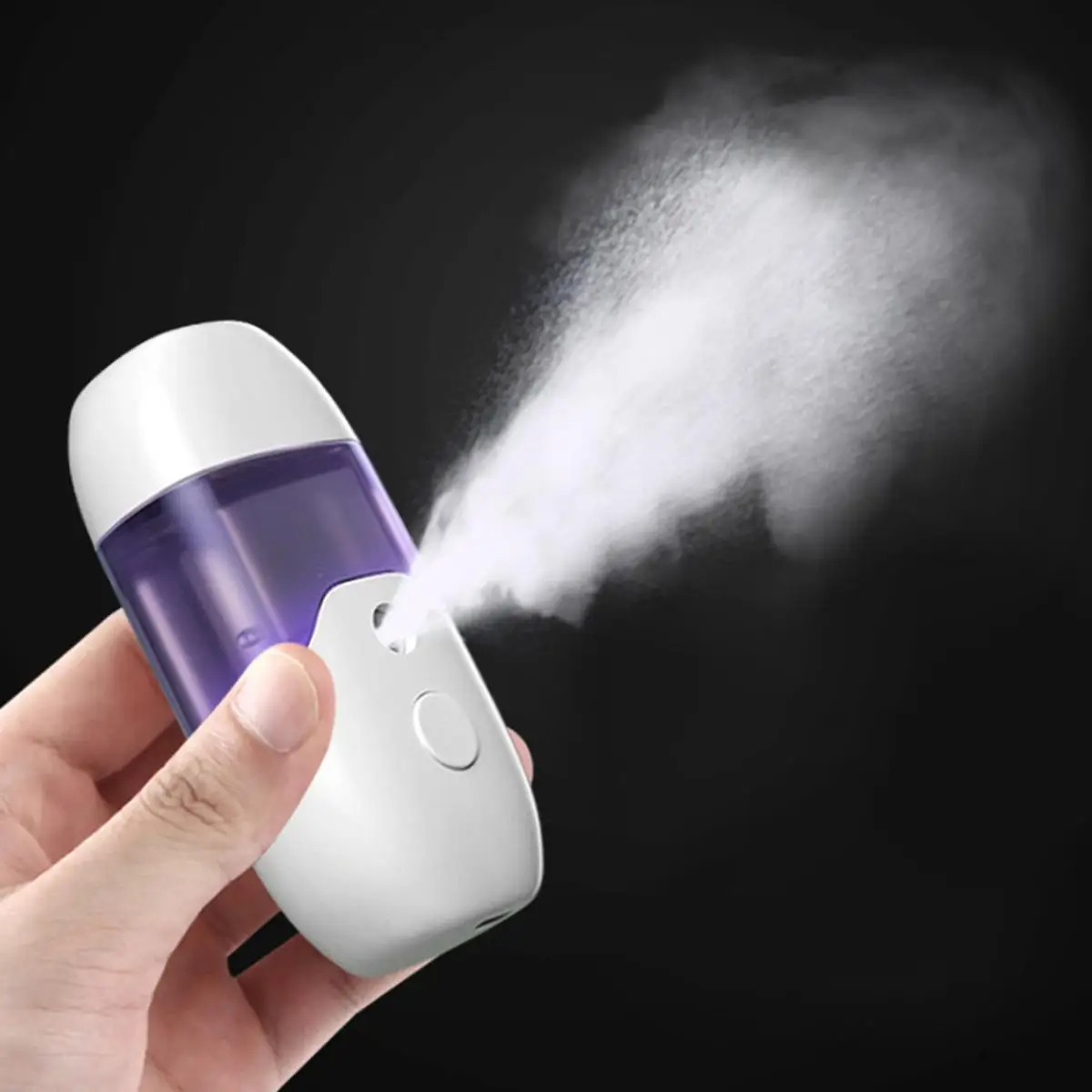 USB Charging Water Replenishment Instrument Mini Spray Humidifier Face Hand Held Facial Mist 50ml Humidifier Nano Sprayer
USB Charging Water Replenishment Instrument Mini Spray Humidifier Face Hand Held Facial Mist 50ml Humidifier Nano Sprayer