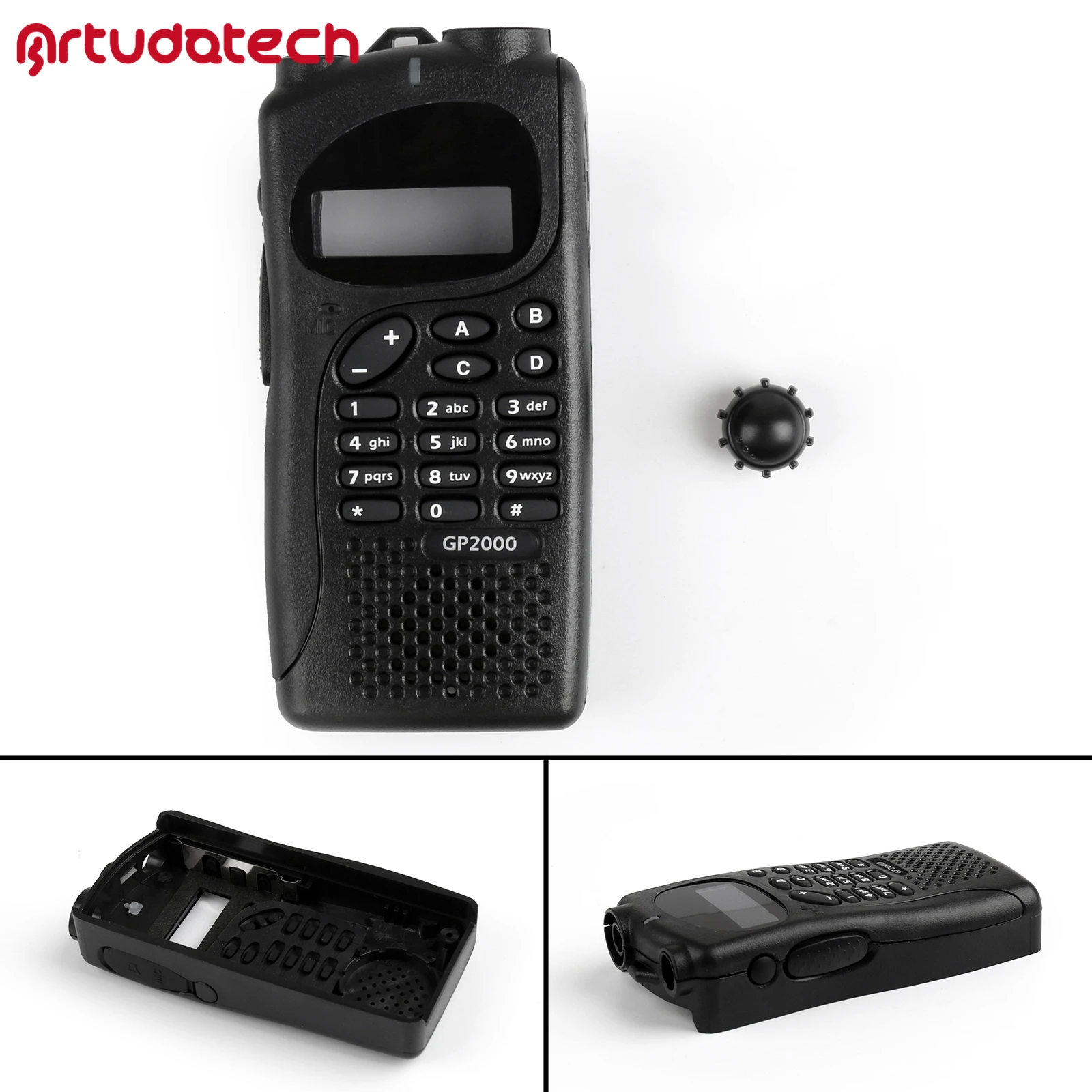 

Artudatech Front Outer Case Housing Cover Shell For Motorola GP2000 Wakie Talkie Radio GP 2000 Accessories