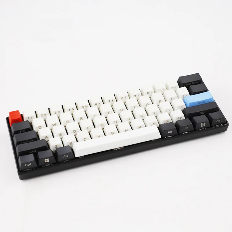61 Keycap OEM матовая текстура 60% механическая клавиатура специальный колпачок
