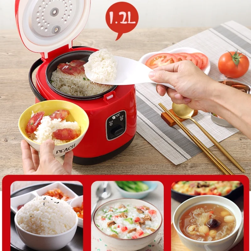 Electric Mini Rice Cooker 2 layers Stainless Steel Liner Portable Egg Boiler Steamer Food Warmer Chinese Food Maker Porridge
Electric Mini Rice Cooker 2 layers Stainless Steel Liner Portable Egg Boiler Steamer Food Warmer Chinese Food Maker Porridge