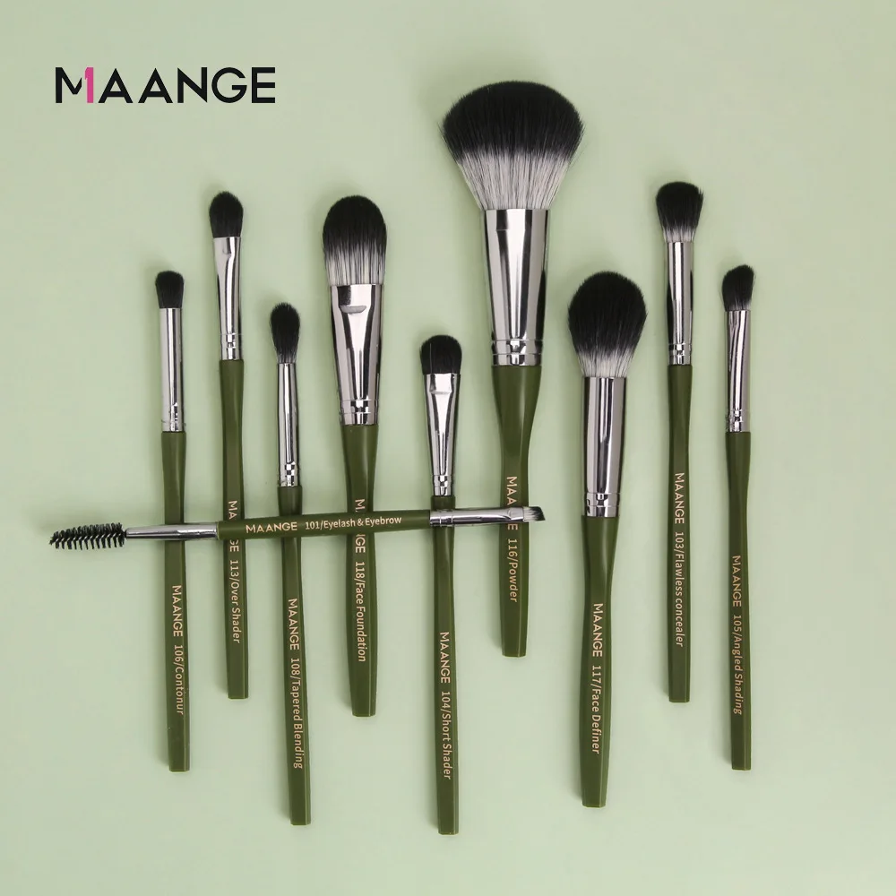 MAANGE 10PCS/Set Hexagonal Makeup Brush Sets Loose Powder Brush Blush Brush Professional Makeup Tools High Quality NEW
MAANGE 10PCS/Set Hexagonal Makeup Brush Sets Loose Powder Brush Blush Brush Professional Makeup Tools High Quality NEW