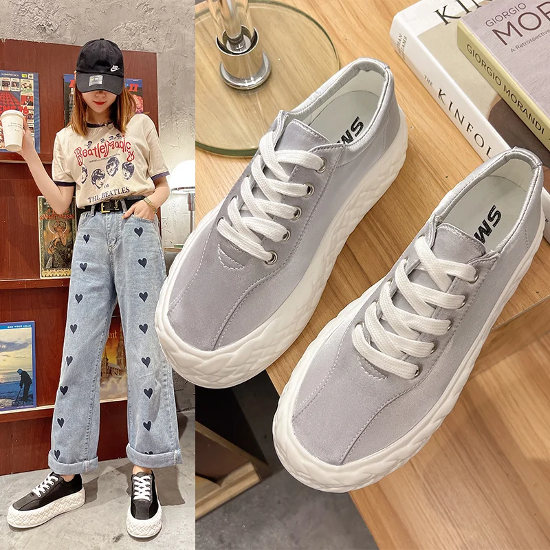 2021 New Women's Casual Shoes Ins Fashion Women Sneakers Board Shoes Multiple Color Women Casual Training Shoes Woman
2021 New Women's Casual Shoes Ins Fashion Women Sneakers Board Shoes Multiple Color Women Casual Training Shoes Woman