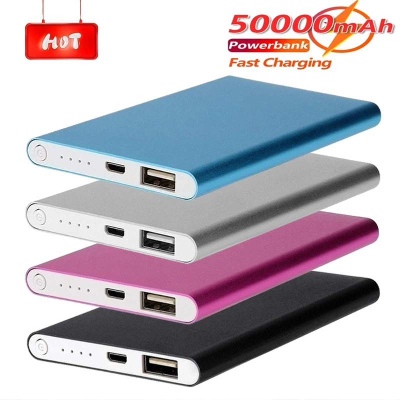 50000mah Ultra-thin Power Bank Portable Charger External Battery USB Mobile Power Powerbank Charger for Xiaomi Samsung IPhone
50000mah Ultra-thin Power Bank Portable Charger External Battery USB Mobile Power Powerbank Charger for Xiaomi Samsung IPhone