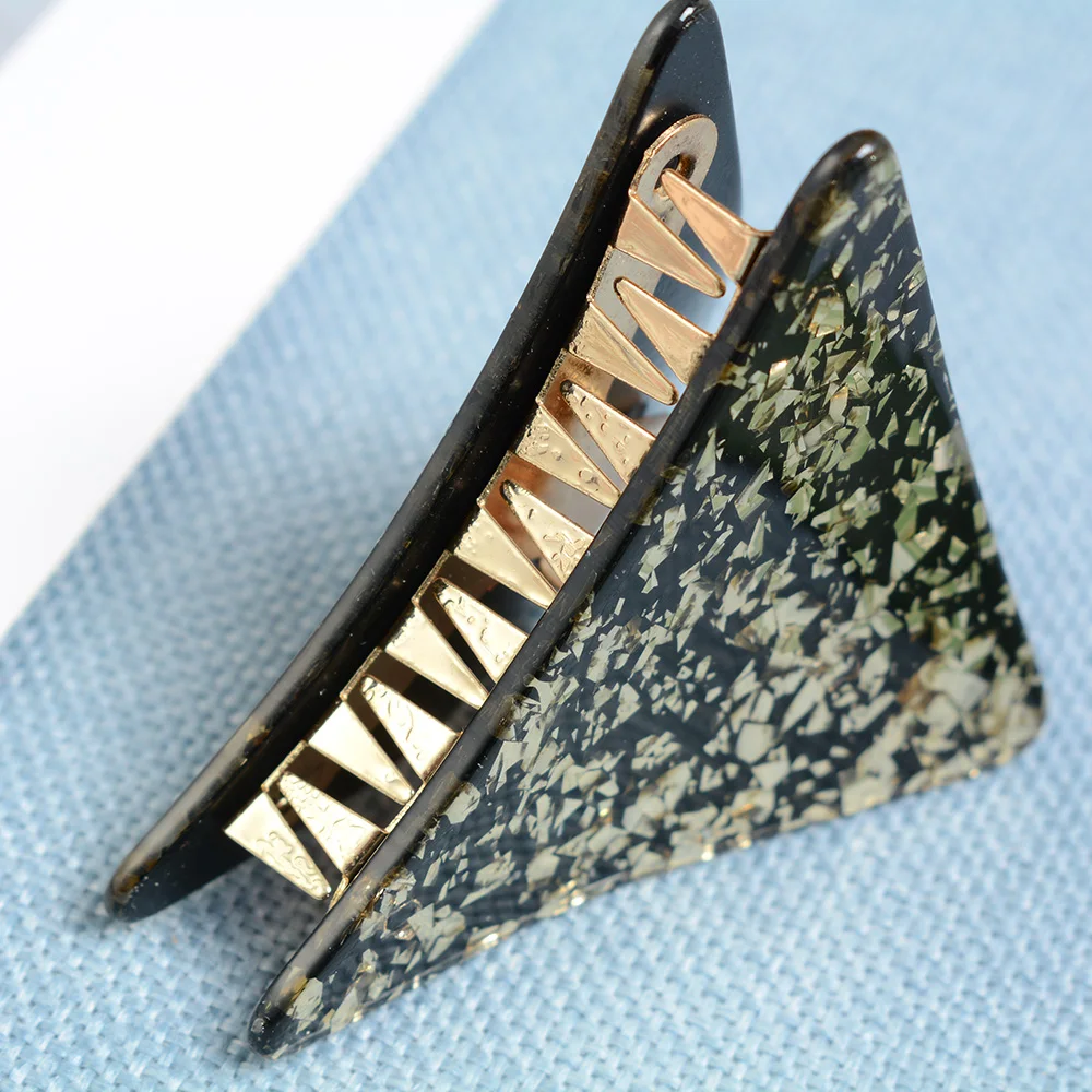 Minimalist Acetate Hairpins Triangle Shape Barrettes Hair Clips Girls Hair Styling Tools Hair Accessories Hairgrip
Minimalist Acetate Hairpins Triangle Shape Barrettes Hair Clips Girls Hair Styling Tools Hair Accessories Hairgrip