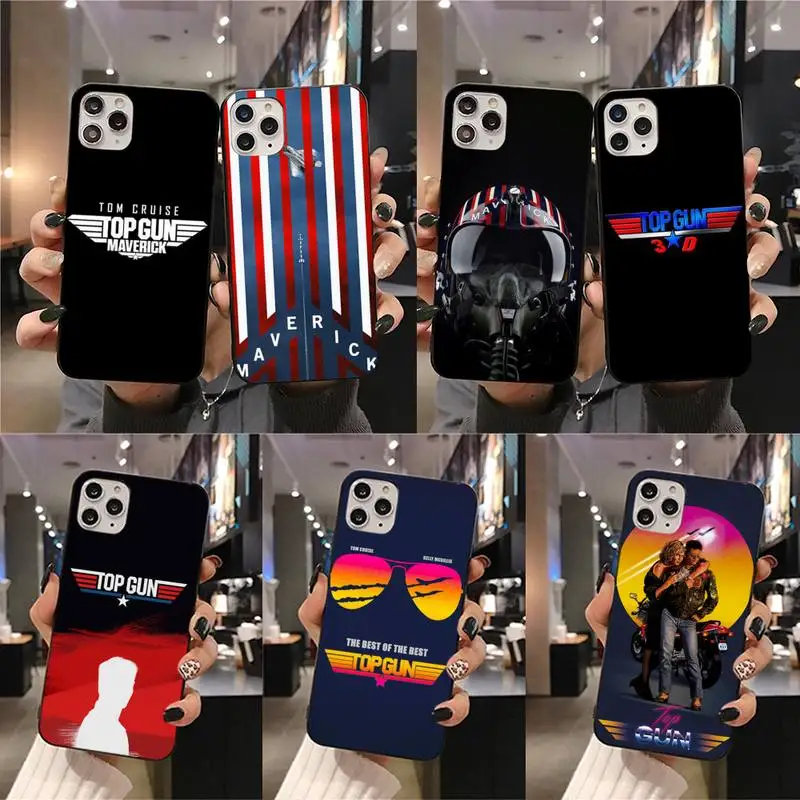 Top Gun Maverick Том Круз мягкий чехол для мобильного телефона iPhone 11 pro XS MAX 8 7 6 6S Plus X 5S SE 2020