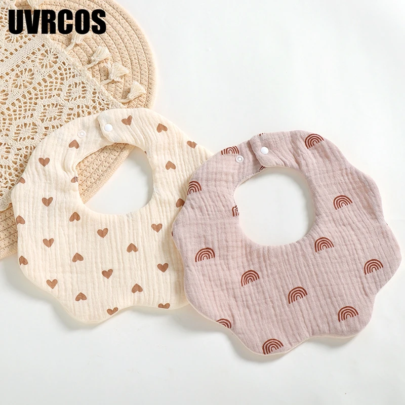 Детские нагрудники с поворотом на 360 градусов, хлопковые мягкие детские нагрудники, тканевые нагрудники с заусенцами, милые цветы, Слюнявчи... 
Детские нагрудники с поворотом на 360 градусов, хлопковые мягкие детские нагрудники, тканевые нагрудники с заусенцами, милые цветы, Слюнявчи...