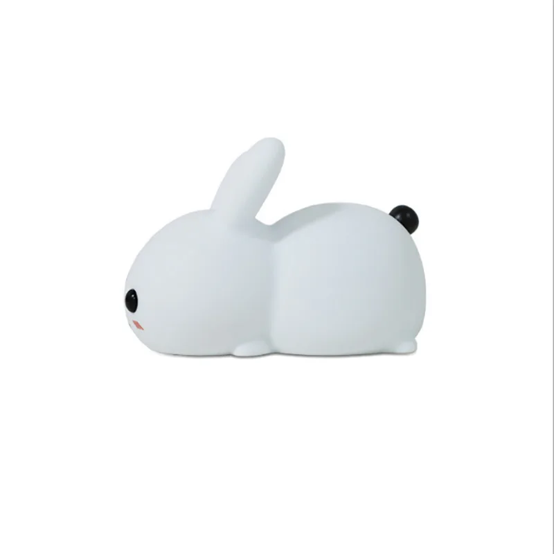 Rabbit Night Lights Silicone Dimmable USB Pat the Lamps For Bedroom Children Baby Gifts Cartoon Cute Animal Decorations Lighting
Rabbit Night Lights Silicone Dimmable USB Pat the Lamps For Bedroom Children Baby Gifts Cartoon Cute Animal Decorations Lighting