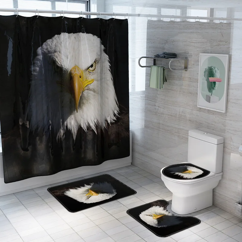 Printed Toilet Bath Mat Non Slip Absorbent Bathroom Bath Rugs Set Shower Floor Carpet WC Accessories Set with Bathroom Curtain
Printed Toilet Bath Mat Non Slip Absorbent Bathroom Bath Rugs Set Shower Floor Carpet WC Accessories Set with Bathroom Curtain