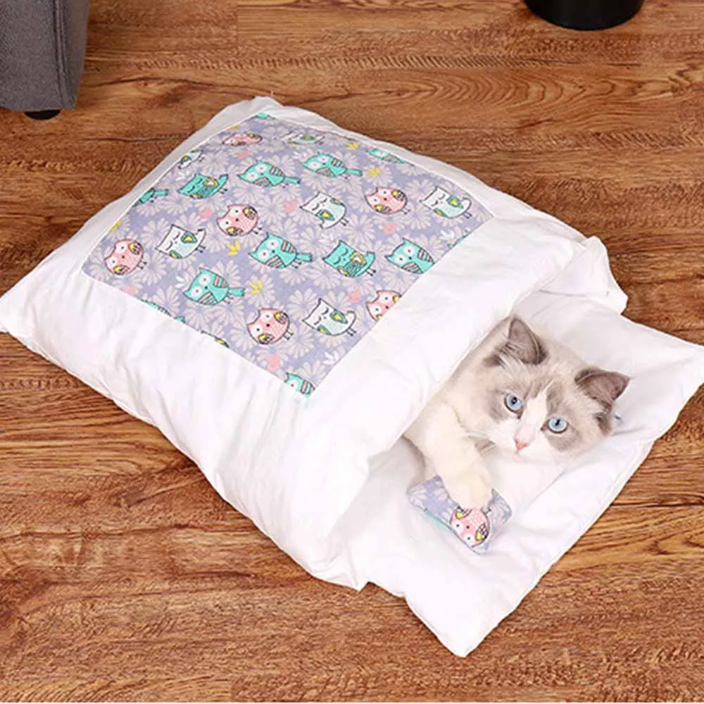 Cat Sleeping Bag Cat Winter Warm Mat Pet Kennel Dog Mat Thickening Sleeping Bag Nest Pet Closed Removable Washable
Cat Sleeping Bag Cat Winter Warm Mat Pet Kennel Dog Mat Thickening Sleeping Bag Nest Pet Closed Removable Washable
