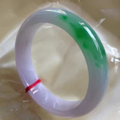 Natural Burmese Jadeite Light Two-tone 54-64mm Bracelet Elegant Princess Jewelry Gift for Mom and Girlfriend
Natural Burmese Jadeite Light Two-tone 54-64mm Bracelet Elegant Princess Jewelry Gift for Mom and Girlfriend
