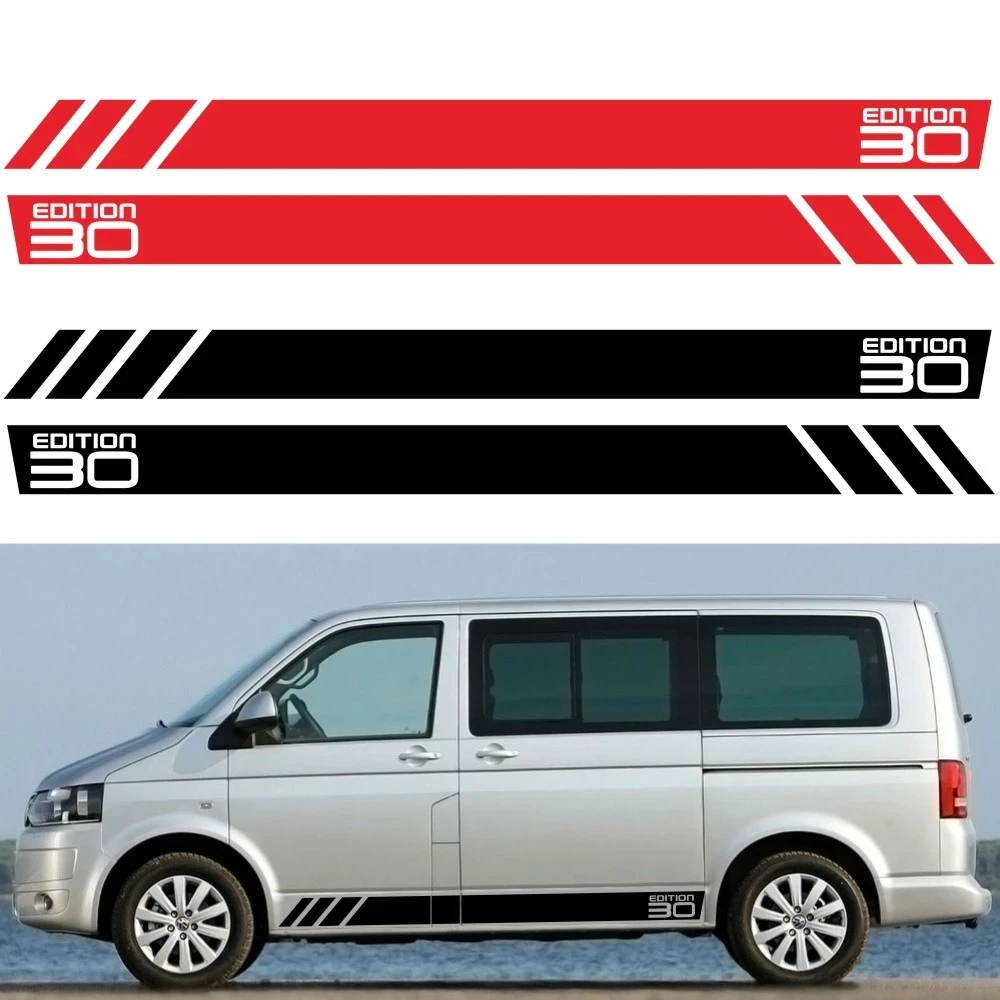 2 PIÈCES BUS Californie T6 30 Édition Voiture Porte Côté Jupe Rayure Autocollant par VW Multivan Transporteur T4 T5 T6 accessori
2 PIÈCES BUS Californie T6 30 Édition Voiture Porte Côté Jupe Rayure Autocollant par VW Multivan Transporteur T4 T5 T6 accessori