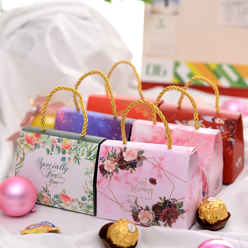 100Pcs Wedding Three-dimensional Portable Bag Favors Decorations Sweet Love Candy Box Party Supplies Paper Gift Boxes for Guests
100Pcs Wedding Three-dimensional Portable Bag Favors Decorations Sweet Love Candy Box Party Supplies Paper Gift Boxes for Guests
