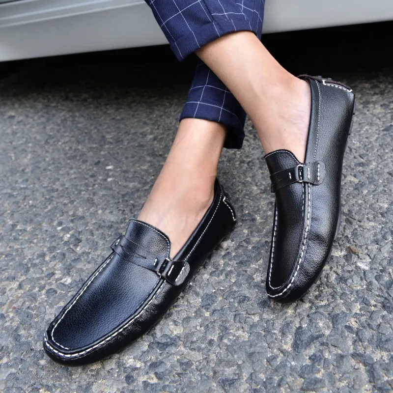men loafers shoes Brand Fashion Soft Man Moccasins genuine Leather Slip On Shoes Men Flats Gommino Driving Shoes big size 48
men loafers shoes Brand Fashion Soft Man Moccasins genuine Leather Slip On Shoes Men Flats Gommino Driving Shoes big size 48