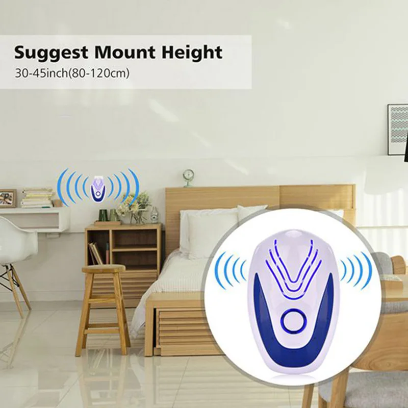 10Pcs Ultrasonic Mice Repeller Electronic Ultrasound Mouse Insect Reject Anti Mosquito Repellent Cockroach US Plug
10Pcs Ultrasonic Mice Repeller Electronic Ultrasound Mouse Insect Reject Anti Mosquito Repellent Cockroach US Plug