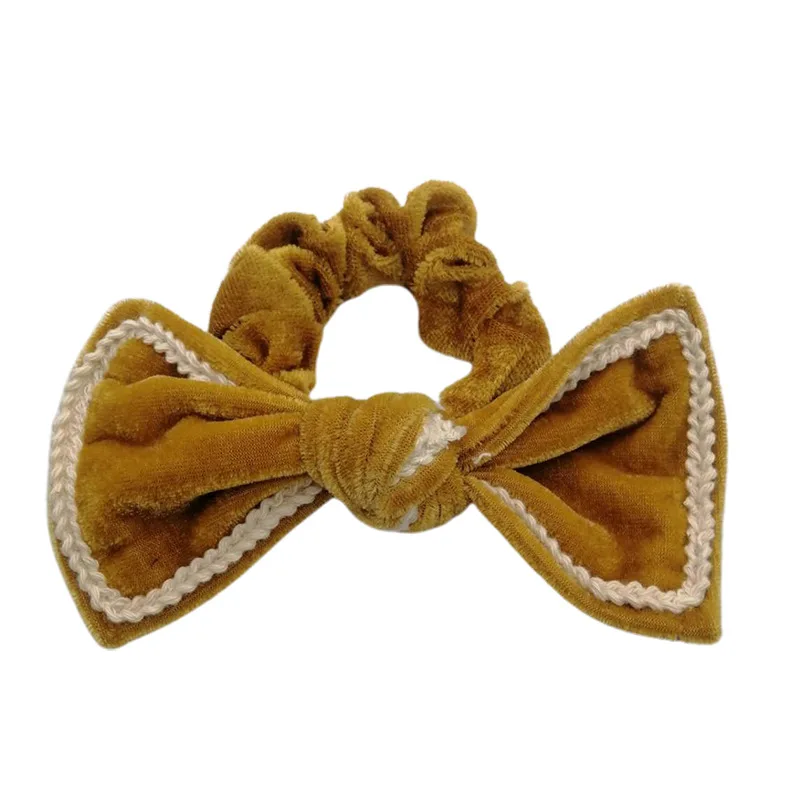 1 Pcs Flannel Bowknot Elastic Hair Bands For Girls Solid Color Scrunchies Headband Hair Ties Ponytail Holder Hair Accessories
1 Pcs Flannel Bowknot Elastic Hair Bands For Girls Solid Color Scrunchies Headband Hair Ties Ponytail Holder Hair Accessories