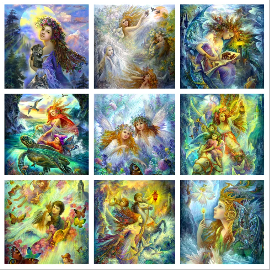 5D Diamond Painting "Angel girl DIY Full AB Drill Cross-stitch Kits Velvet canvas Square Round Diamond Embroidery
5D Diamond Painting "Angel girl DIY Full AB Drill Cross-stitch Kits Velvet canvas Square Round Diamond Embroidery