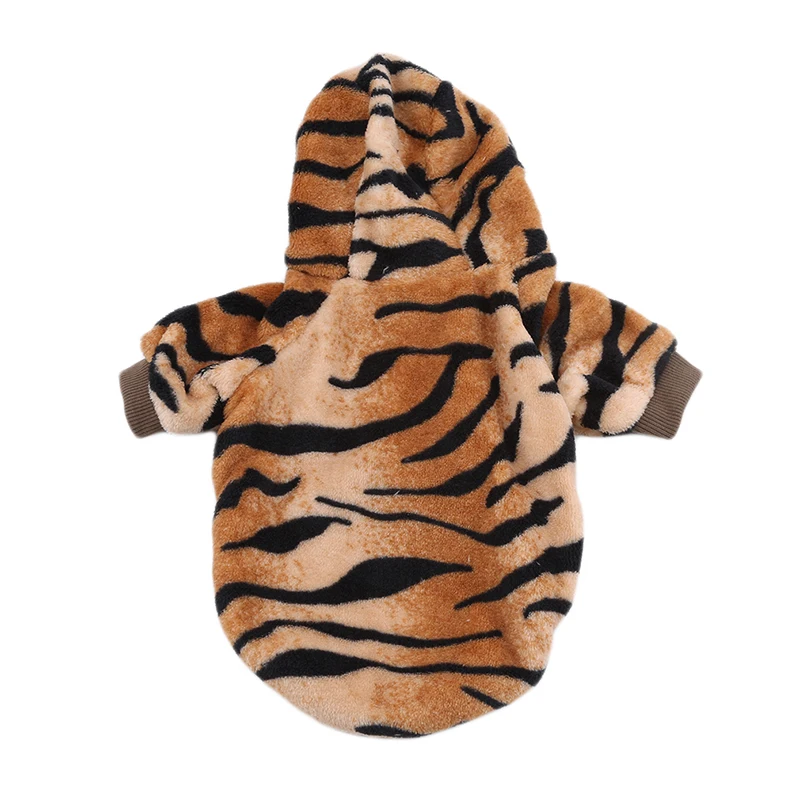 Winter Costumes Fashion Pet Clothes Tiger Pattern Transformed Coats Pet Flannel Hoodie Jackets For Small Pet Dog
Winter Costumes Fashion Pet Clothes Tiger Pattern Transformed Coats Pet Flannel Hoodie Jackets For Small Pet Dog