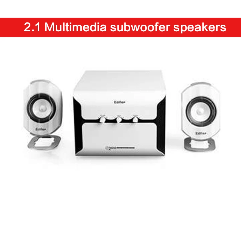 28W Active Speaker Subwoofer E2100 Multimedia Computer Speaker Home Audio Speaker Small Speaker with Tone Knob 85dB
28W Active Speaker Subwoofer E2100 Multimedia Computer Speaker Home Audio Speaker Small Speaker with Tone Knob 85dB