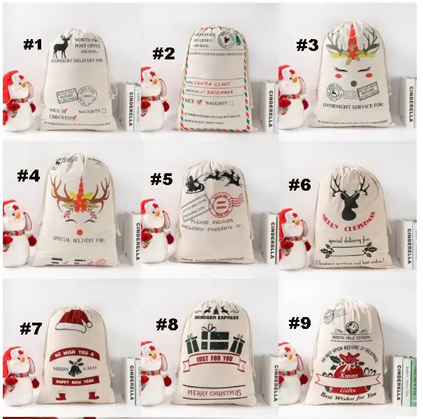 New Year Gift Santa Sacks Personalized Large Santa Claus Bag Custom Christmas Canvas Gift Bags Drawstring Cotton Sant
New Year Gift Santa Sacks Personalized Large Santa Claus Bag Custom Christmas Canvas Gift Bags Drawstring Cotton Sant